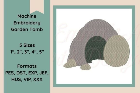 Easter Garden Tomb Embroidery Review