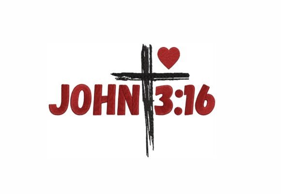 JOHN 3 16: A Faithful Embroidery Design for Meaningful Gifts