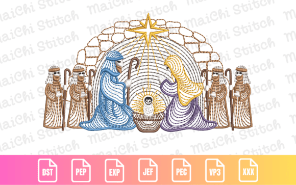 Nativity Scene: A Designer's Review for Holiday Projects
