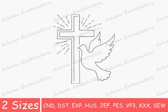 Review: Christian Faith Cross and Dove Design