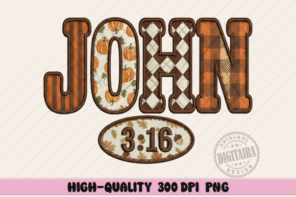 Review: Christian John 3 16 Faux Embroidery Png