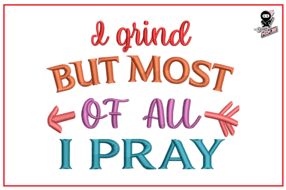 Review: Christian Quote About Praying Design