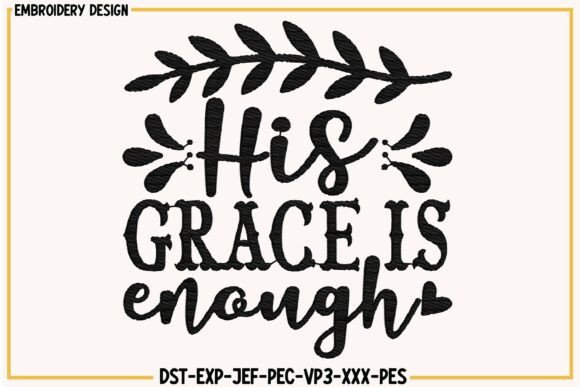 Review: His Grace is Enough Christian Embroidery for Holidays