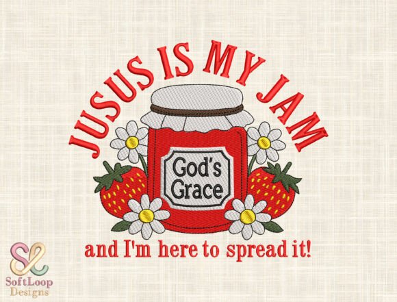 Review: Jesus is My Jam Embroidery Design for Boutique Apparel